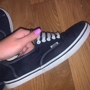 Navy vans